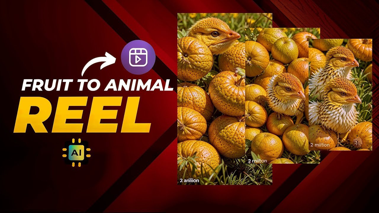 Make a Fruit Turning Into an Animal Video