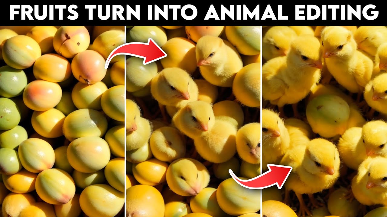 Transforming Fruit into Animals with AI